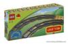 Curved rails lego