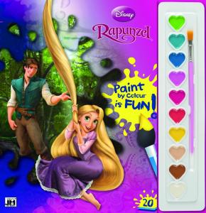 Carte de colorat  Rapunzel