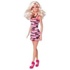 Papusa Barbie Chic cu lantic negru
