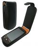 Husa de piele Piel Frama neagra pentru PDA HTC Magic / T-Mobile Google G2