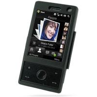 Husa de aluminiu PDAir pentru HTC P3700 / HTC Touch Diamond - Neagra