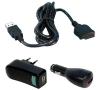 Cablu 4-in-1 alimentare-sincronizare + auto + 220V compatibil Acer N35 / N50 / N300 / Alpha GPS