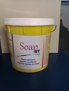 SOAP ST 4KG - Sapun pasta abraziva, perfect pentru pielea murdara de grasimi, uleiuri, vopsea, pete de rugina si altele.