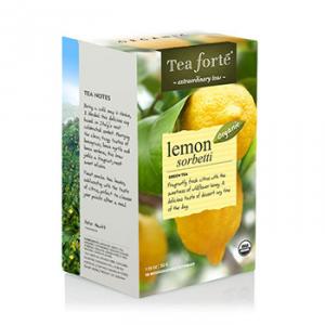 TEA FORTE FILTER BAGS LEMON SORBETTI CEAI 16 BUC