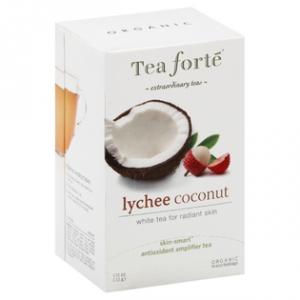 TEA FORTE SKIN SMART COCONUT LYCHEE 16BUC