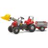 Tractor Cu Pedale Si Remorca Copii ROLLY TOYS 811397