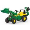 Tractor cu pedale copii rolly toys 811076 verde
