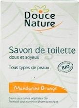 Sapun bio de toaleta cu portocale si mandarine, 100 g - Douce Nature