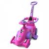 Masinuta de impins chipolino formula cu maner pink