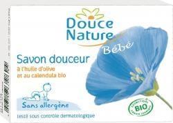 Sapun bio pentru bebelusi, 100 g - Douce Nature