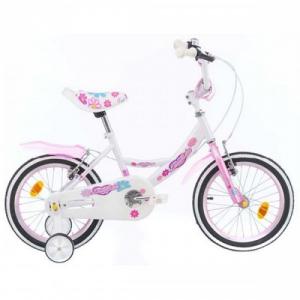 Bicicleta Chipolino Lusy 16" alb-roz