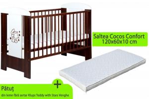 Patut KLUPS Teddy With Stars Venghe + Saltea 10 MyKids