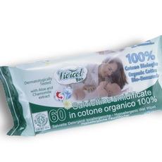 Servetele umede BIO din bumbac organic, extract de musetel