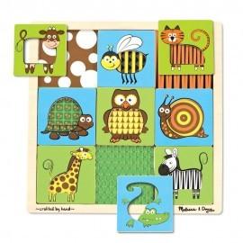 Joc de asociere animale Melissa and Doug