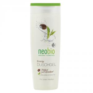 Gel de dus bio cu ceai verde si cofeina, 250 ml, Neobio