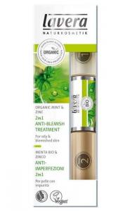 Tratament  BIO cu menta si zinc pentru ten gras, cu tendinta acneica, 10,5ml, Lavera