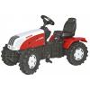 Tractor cu pedale copii rolly toys 035304 alb rosu