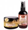 Set cadou cosmetice bio: ulei de argan 100 ml + gratuit unt de shea