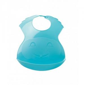 BAVETA DIN PLASTIC SOFT TURQUOISE, Thermobaby