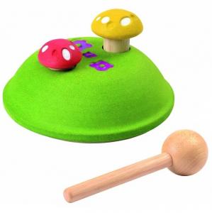 Ciupercute de lovit, 12+ luni, Plan Toys