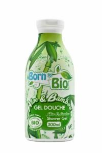 Gel de dus BIO cu Aloe Vera si Bambus, 300ml, Born To Bio