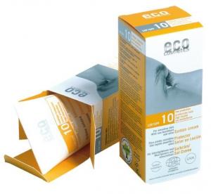 Crema bio protectie solara FPS10, 75 ml - Eco Cosmetics