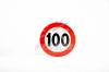 Indicator auto reflectorizant limitare viteza 100