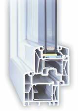 Tamplarie PVC cu geam termopan - Trocal