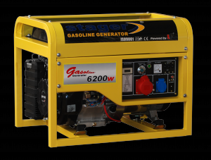 Generator de curent electric trifazat benzina 7 kva STAGER tip GG 7500-3 E+B