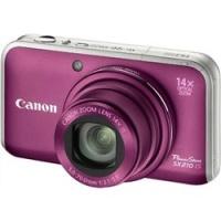 Canon PowerShot SX210IS purpuriu 14x wide Zoom, HD Video, 7,6cm LCD