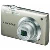 Nikon coolpix s4000 argintiu 12 mpix, 4x opt. zoom, 720p-hd-video