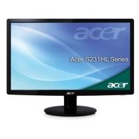 Acer S231HLbd Monitor LED 23", 5ms, 12.000.000:1, DVI, D-Sub, Full HD