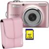 Nikon coolpix l23 roz 10,1 mpix, zoom optic 5x, display 6,7cm