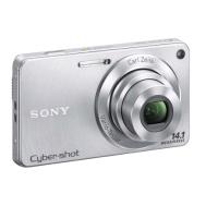 Sony DSC-W350 argintie 14,1 MegaPixel, 4x wide Zoom, HD-Film