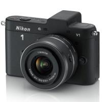 Nikon 1 V1 10-30mm VR negru Senzor CMOS 10 Mp, Display 7.5cm