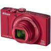 Nikon coolpix s8200 rosu; 16 mpix, 14x opt. zoom,