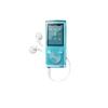 Sony NWZ-E 454 L Walkman albastru 8GB Memorie