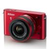 Nikon 1 j1 10-30mm vr rosu senzor cmos 10 mp,