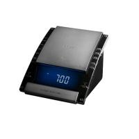 Sony ICF-CD 7000 B negru-argintiu Radio CD cu ceas, 2 alarme