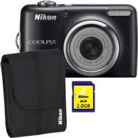 Nikon Coolpix L23 negru 10,1 Mpix, 5x opt.Zoom, 6,7cm LCD