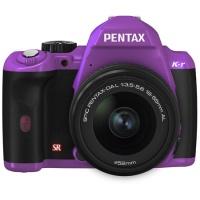 Pentax K-r + DA-L 18-55 violet, 12,4 MP CMOS, Video HD