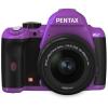 Pentax k-r + da-l 18-55 violet, 12,4 mp cmos, video