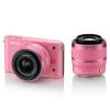Nikon 1 j1 10-30 + 30-110 vr roz senzor cmos 10 mp,