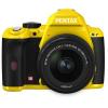 Pentax K-r + DA-L 18-55 galben, 12,4 MP CMOS, Video HD