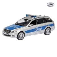 Schuco 450.494.200 Mercedes Benz C-Klasse Polizei, 1:43