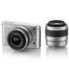Nikon 1 j1 10-30 + 30-110vr argintiu senzor cmos 10