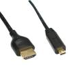 InLine HDMI Mini Superslim A la D, High Speed, Ethernet, 1 m