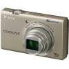 Nikon coolpix s6200 argintiu; 16 mpix, 10x opt. zoom, hd movie