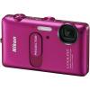 Nikon coolpix s1200pj pink 14 mp, proiector incorporat, zoom 5x