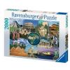 Ravensburger puzzle "noile minuni ale lumii" 2000